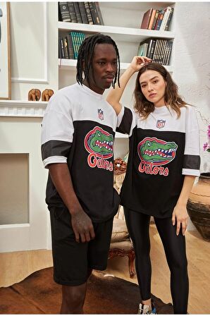 Oversize Florida Gators Baskılı Unisex T-shirt