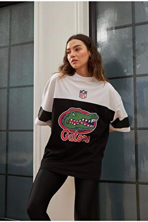 Oversize Florida Gators Baskılı Unisex T-shirt