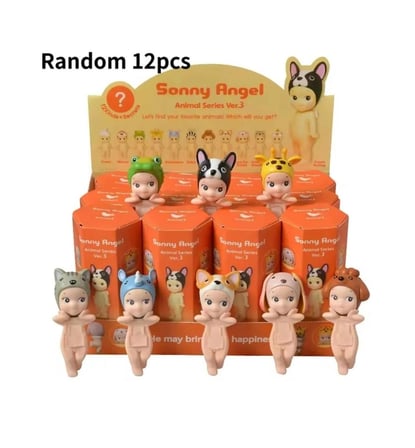 Sonny Angel Hipper Animal Series Ver.3 Blind Box 1 adet