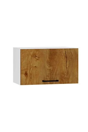 Alin Mutfak Üst Modül Çok Amaçlı Dolap 60 Cm Tek Katlı - Meşe
