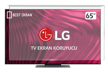 LG 65QNED87B6A TV EKRAN KORUYUCU - Lg 65" inç 165 cm 4K Miniled Smart Tv Aı Sihirli Kumanda HDR10 Webos2