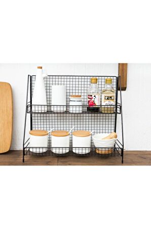Çok Amaçlı Baharatlık Düzenleyici 40x37cm Go Organizer Modeli