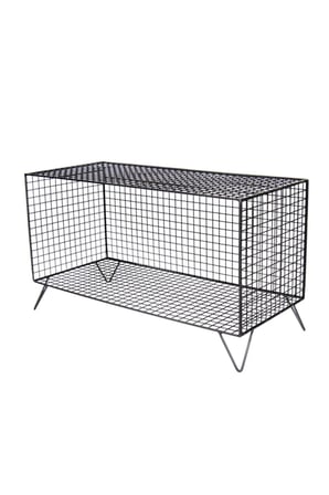 Iskandinav Grid Tv Metal Tel Sehpa/80×35