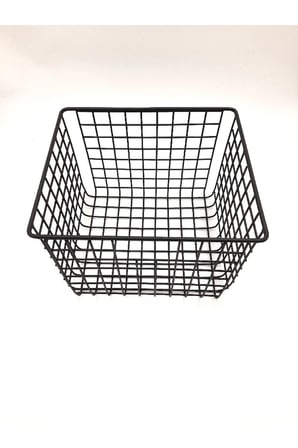 Çok Amaçlı Yeni Dekoratif Sepet – Siyah 25 X 23 X 20 Cm