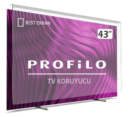 Profilo 43PA525EQG Tv Ekran Koruyucu - Profilo 43" inç 108 cm Tv Ekran Koruyucu Paneli
