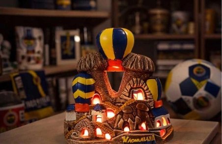 Han Cappadocia Collection Kapadokya Dekoratif Alçı Peribacası Gece Lambası Taraftar Fenerbahçe
