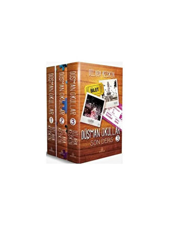 Düşman Okullar 1-2-3 Set Dilara Keskin