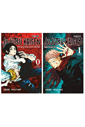 Jujutsu Kaisen 0. Ve 1. Ciltler Manga Seti