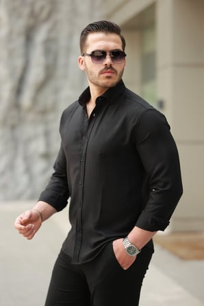 Gizers Giyim Erkek Uzun Kollu Gömlek