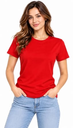 Gizers Giyim Basic Tişört Bisiklet Yaka Kısa Kol Günlük Yazlık Slim Fit T-Shirt