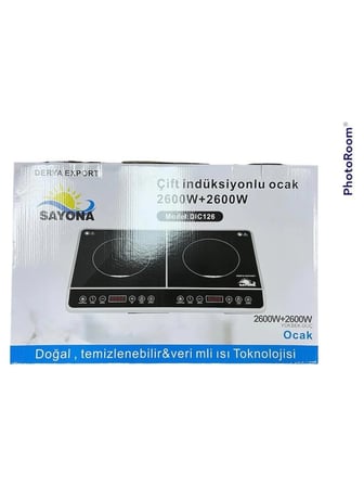 Sayona Çift Indüksiyonlu Ocak