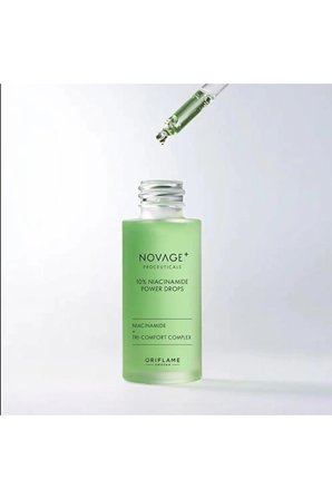 Oriflame Novage+ Proceuticals %10 Niasinamid İçeren Pürüzsüz ve Parlak Cilt Sunan Yatıştırıcı Serum
