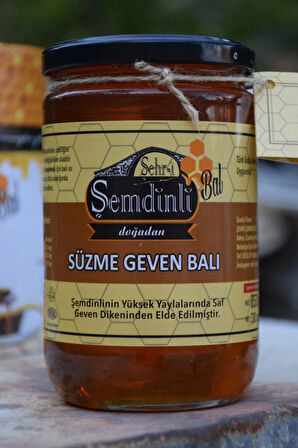Şehri Şemdinli Süzme Geven Balı 850 gr