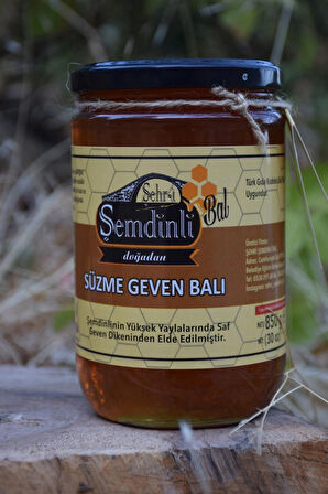 Şehri Şemdinli Süzme Geven Balı 850 gr