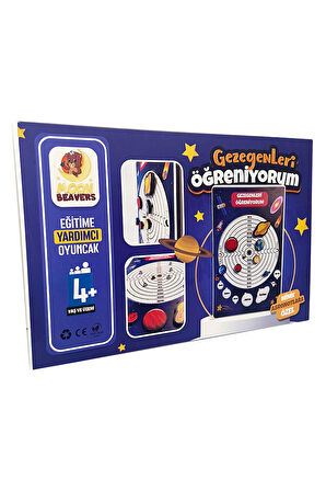 Güneş Sistemimiz Eğitici Öğretici Geliştirici Okula Katkı Okul Öncesi Eğitici Oyuncak Ahşap