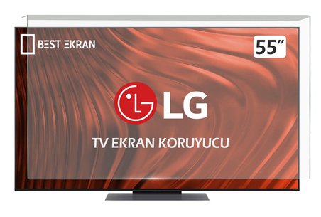 LG OLED55C64LA TV EKRAN KORUYUCU - LG 55" inç 139 cm 4K OLED evo Smart TV AI Sihirli Kumanda webOS26,Uyd