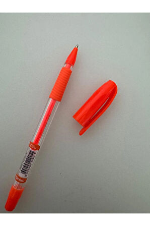Tükenmez Kalem Jel Pvc 1.0 MM Neon 3 Renk Turuncu Sarı Mor