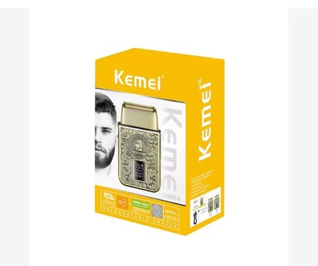 KEMEI Profesyonel Elektrikli Erkek Tıraş Makineleri - USB Şarjlı Dijital Mini Saç Kesme Makineleri, Uzun Ömürlü Pil, LCD Ekran KM-T101
