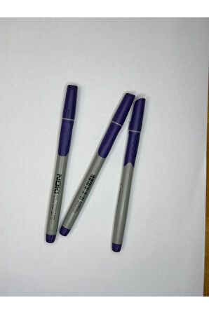 Fineliner Keçeli Kalem 0,4 mm Mor 3 Adet