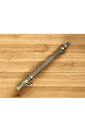 Emir Mat Antik Sarı Mobilya Tv Ünitesi Dolap Mutfak Çekmece Kulpu 128 Mm 12,8 Cm 1 Adet