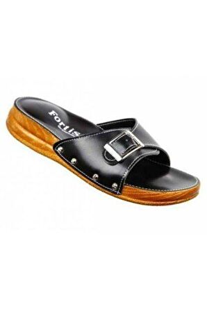 Siyah Tam Ortopedik Taban Terlik Topuk Dikeni Terliği 39 numara siyah ortopedik terlik