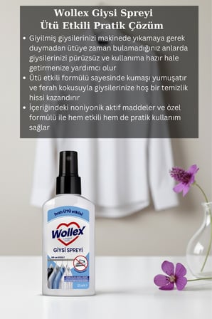 Giysi Spreyi Lilyum Hızlı Ütü Etkisi