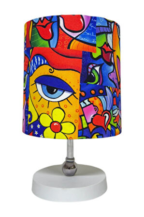 Kumaş Picasso Model Abajur