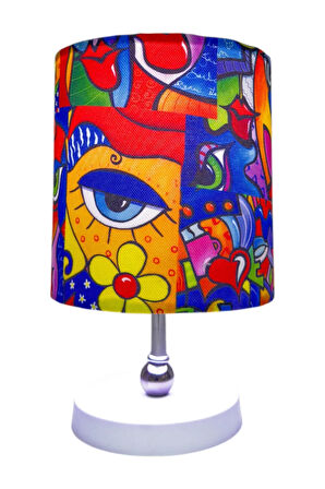 Kumaş Picasso Model Abajur