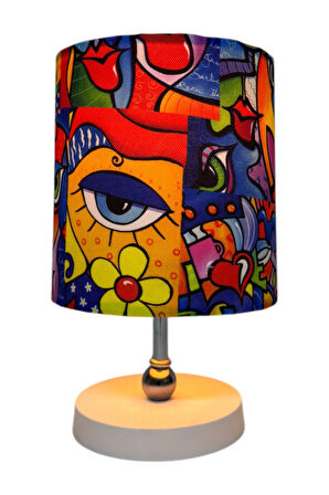 Kumaş Picasso Model Abajur