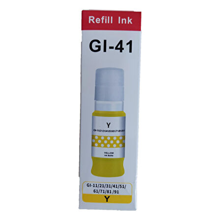 Melsan Canon Pixma G3470 Mürekkep Takım 4 Renk Set Muadil