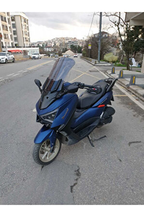 Musatti Glamaro Max 125 Siperlik Ön Cam 2023 2024 Model 50cm Açıkfüme Renkli 4mm UZUN CAM