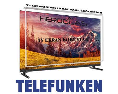 HEROGLAS TELEFUNKEN 65UB5050 65İNÇ TV EKRAN KORUYUCU