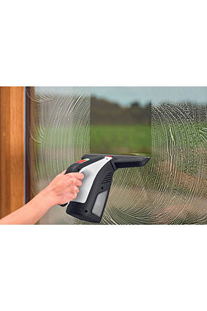GlassVacKablosuz Şarjlı Cam Temizleme Yüzey Temizleme Makinası 2 Başlıklı glassvac
