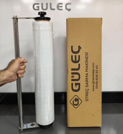 Glc Streç Sarma Aparatı El Palet Streç Makinesi KROM DÜZ