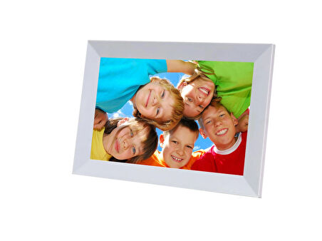 IP Uzaktan Bağlantı 10.1” WiFi Dijital Fotoğraf Çerçevesi Yüksek Çözünürlük 32GB Kolay Paylaşım