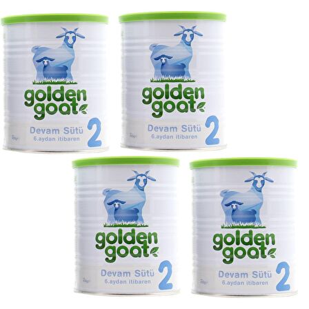 Golden Goat 2 Keçi Devam Sütü 400 gr 4 lü PAKET