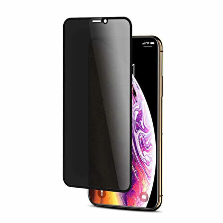 iPhone Xs MAX Görünmez Hayalet Full Kaplayan Ekran Koruyucu Cam