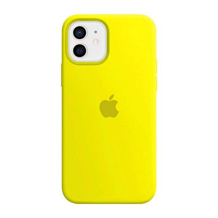 iPhone 11 İçi Kadife Logolu Silikon Lansman Kılıf