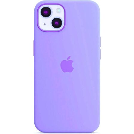 iPhone 15 İçi Kadife Logolu Silikon Lansman Kılıf