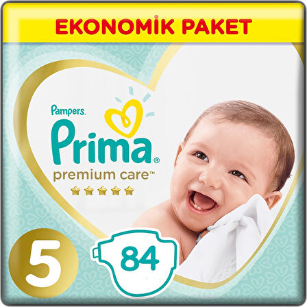 Prima Bebek Bezi Premium Care 5 Numara 2 x 42 Toplam 84 Adet