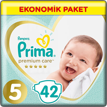 Prima Bebek Bezi Premium Care 5 Numara 42 Adet