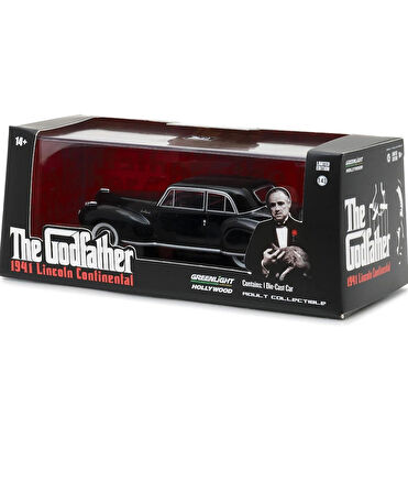 Greenlight 1:43 Lincoln Continental  – The Godfather (Hollywood Film Serisi)Model Araba 