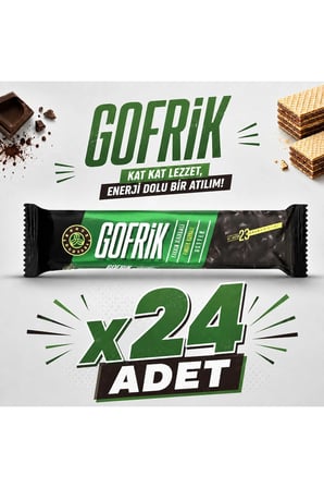 Kahve Dünyası Gofrik Bitter Gofret (33 g) x24 adet