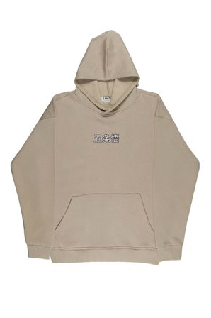 Lenithra Jujutsu Kaisen Gojo Anime Sırt Baskılı Unisex Oversize Hoodie Bej / M
