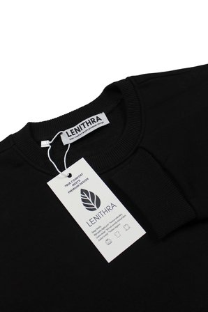 Lenithra Jujutsu Kaisen Gojo Anime Sırt Baskılı Unisex Oversize Sweatshirt Siyah / M