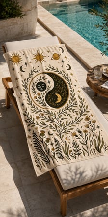 Gökova Home | Selene | Plaj Havlusu Mikrofiber 75x150 cm Hızlı Kuruyan