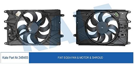 FAN MOTORU+DAVLUMBAZ 348465 EGEA 52015581 GOLD