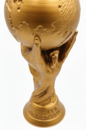3d Fifa Worldcup Fifa Dünya Kupası Altın Kaplama Gold