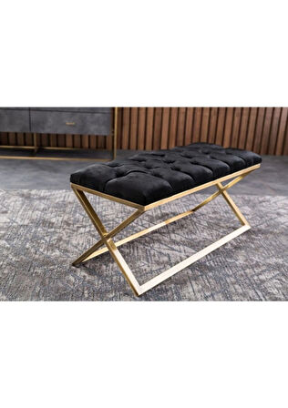 Modern Makyaj Sandalyesi Metal Puf & Beach Yatak Ucu Oturağı Özel Tasarım  Oturak