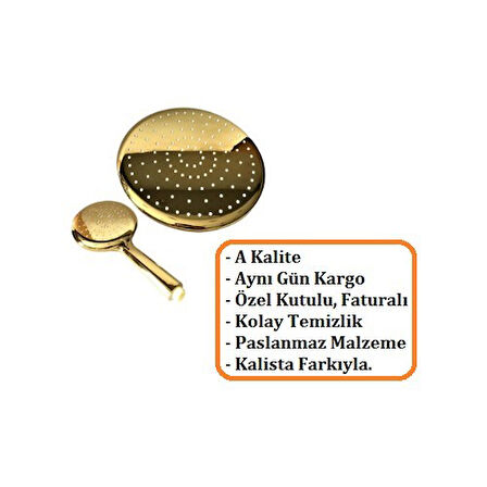  Gold Duş Seti Altın Rengi Duş Seti Takımıtepe Yağmurlama
